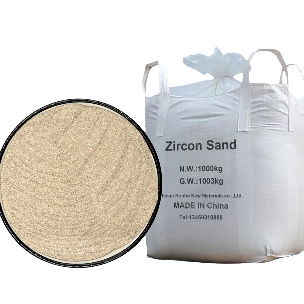 ຄວາມບໍລິສຸດສູງ 66% Zircon Sand ສໍາລັບ Iron Casting Models