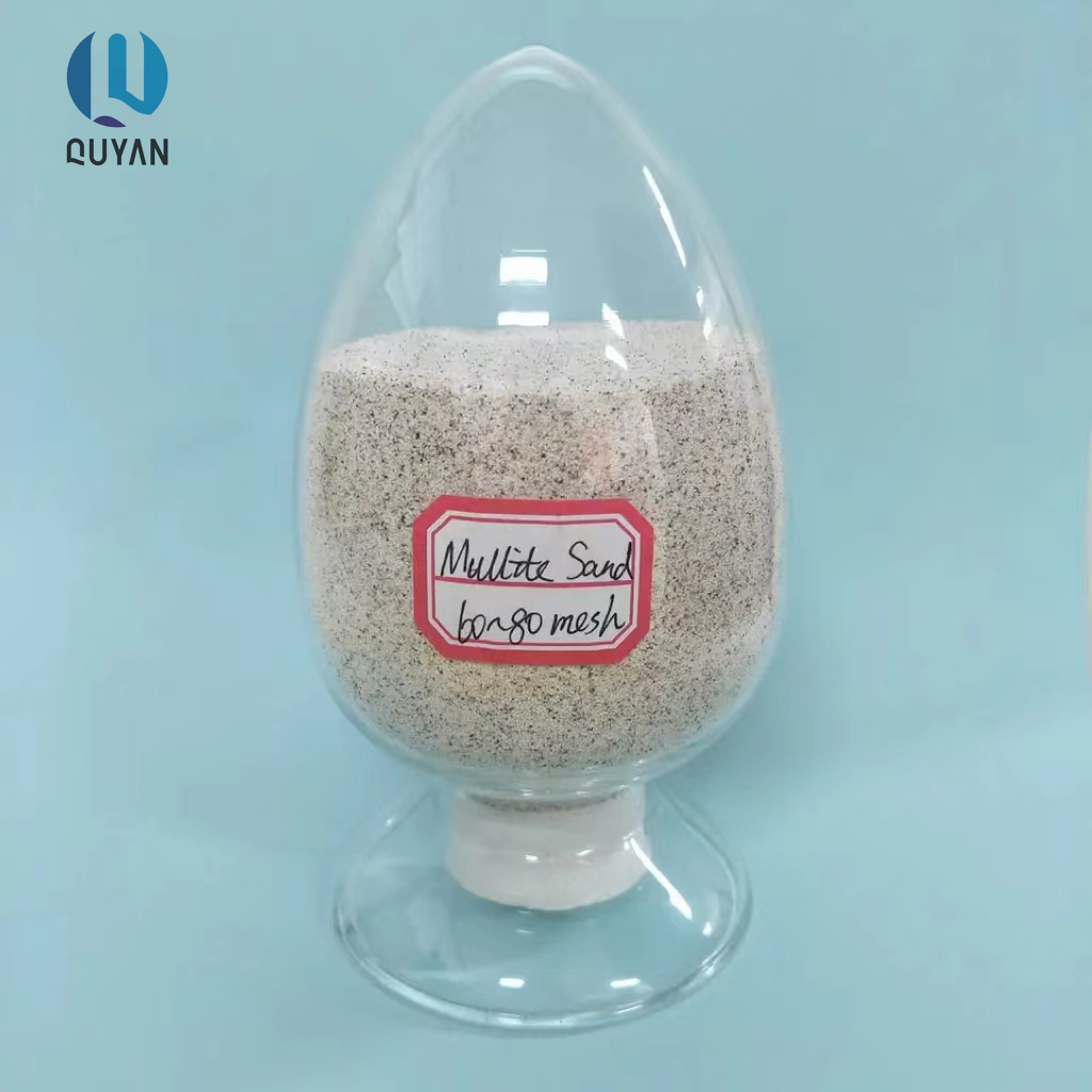 ຄວາມບໍລິສຸດສູງ Mullite Sand Powder Refractory Chamotte Mullite Sand Powder