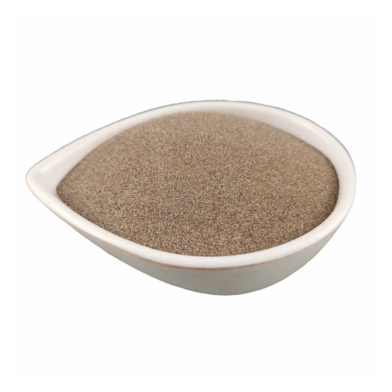 Zircon Sand ຄວາມບໍລິສຸດສູງ 65% – 66% ZrSiO4 ສໍາລັບການຫລອມໂລຫະ & Refractory